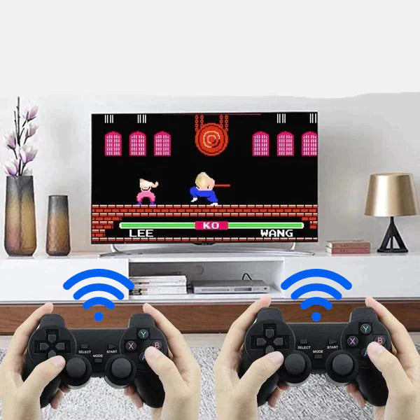 Super Retrô Game™ 4K HD 40.000 Jogos + (2 Controles de Brinde)